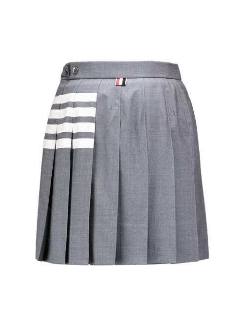 4-Bar pleated miniskirt THOM BROWNE | FGC402V06146035